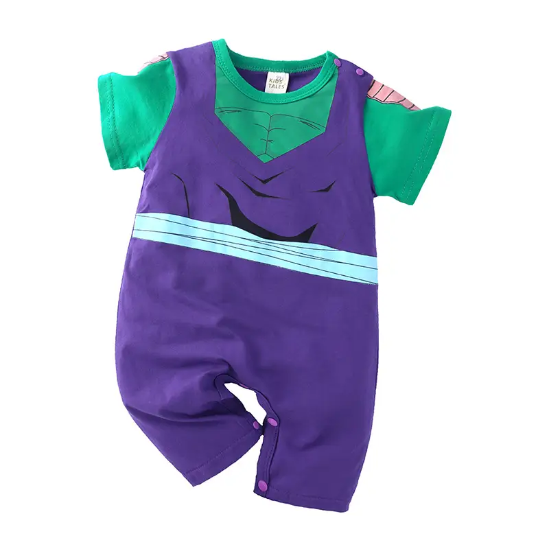 Cartoon Anime Baby Shorts Set Yellow Orange 0-1 Years - Image 10