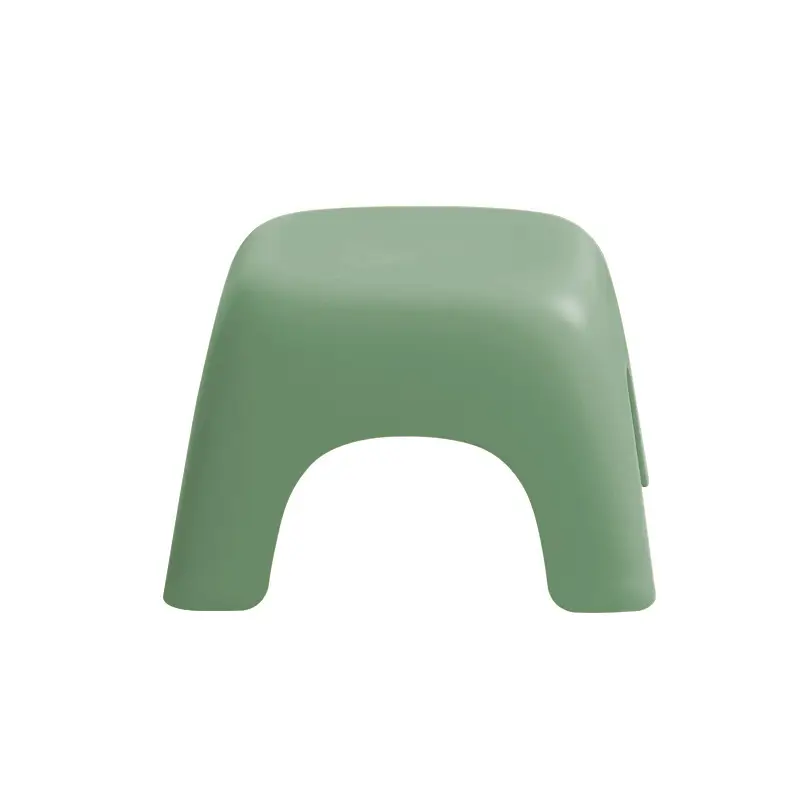 Children's Four-Legged Colorful Stool Non-Slip Thickened Plastic - Image 3