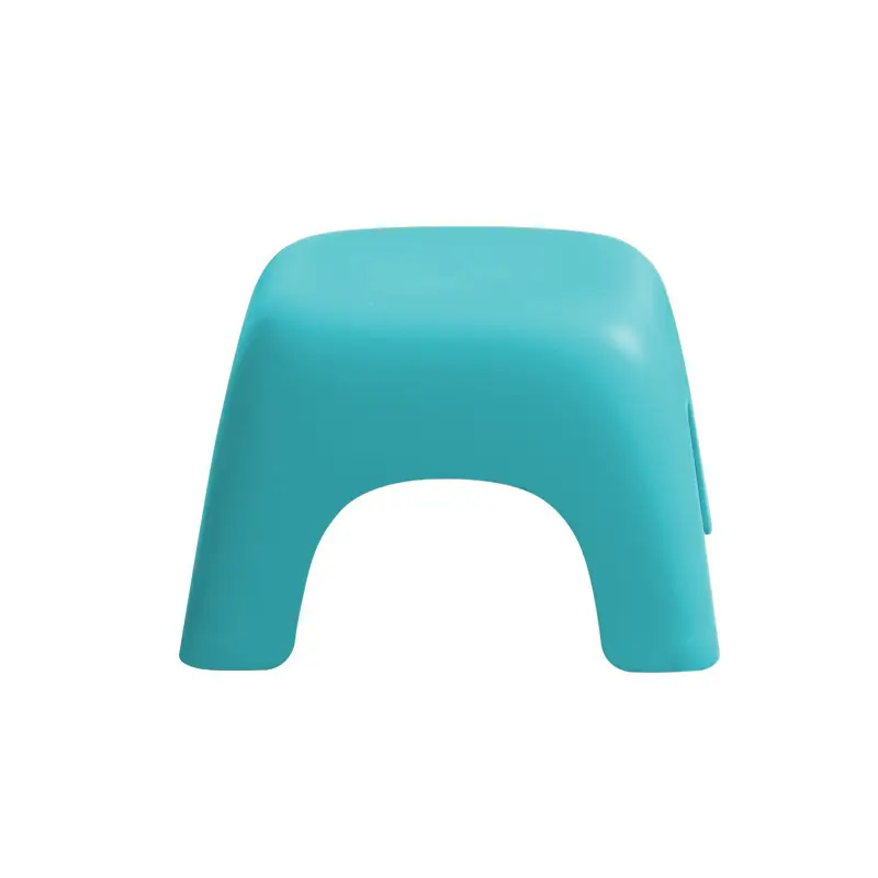 Children's Four-Legged Colorful Stool Non-Slip Thickened Plastic - Image 4