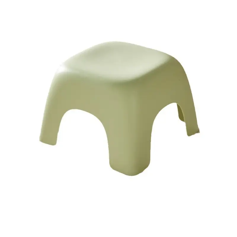 Children's Four-Legged Colorful Stool Non-Slip Thickened Plastic - Image 7