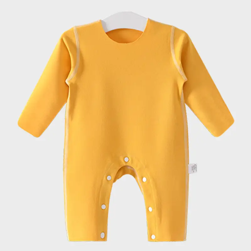 Baby Velvet Sheath Jumpsuit Pink Newborn Warm - Image 3