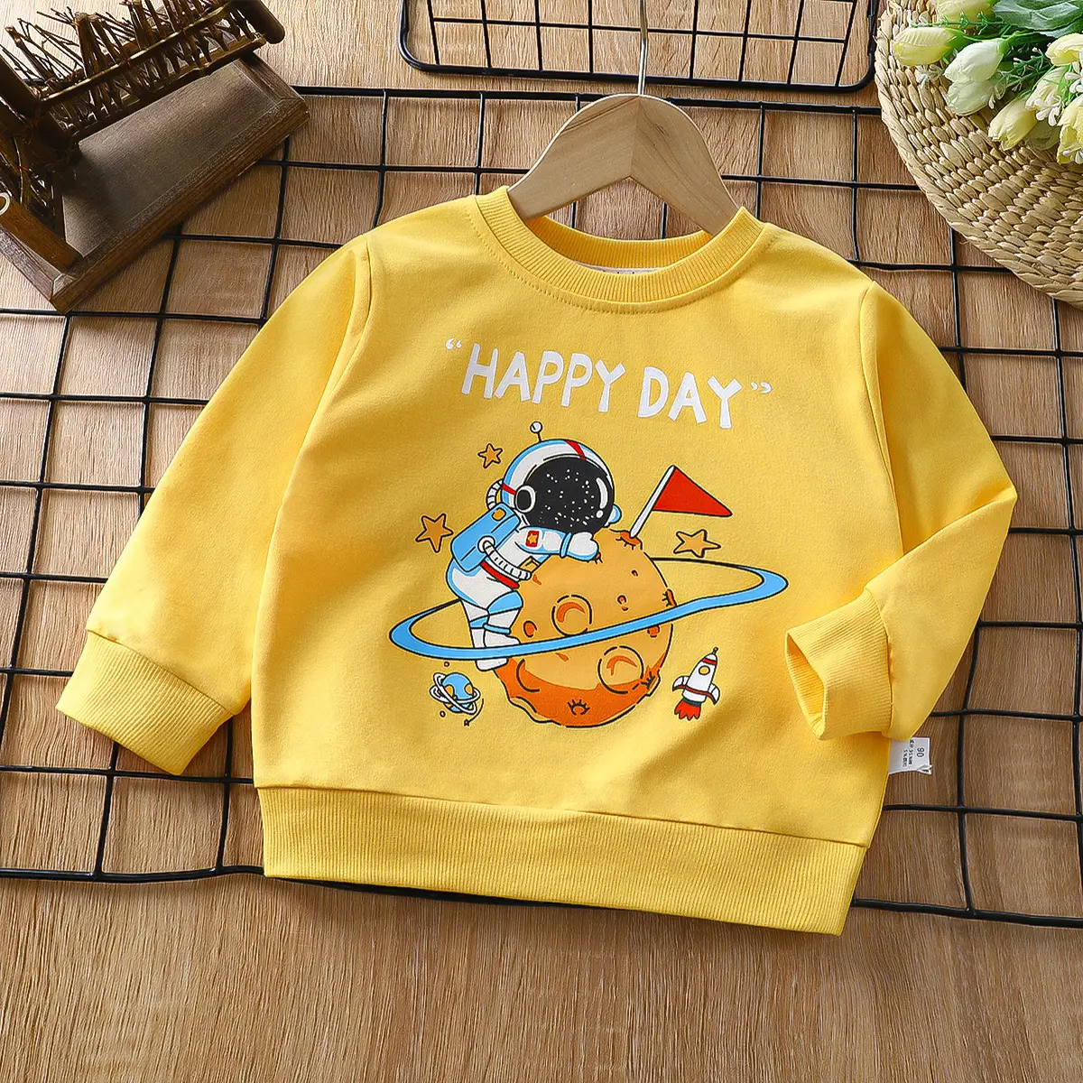 Red Rainbow Graphic Kids Sweatshirt 2025 Cotton - Image 21