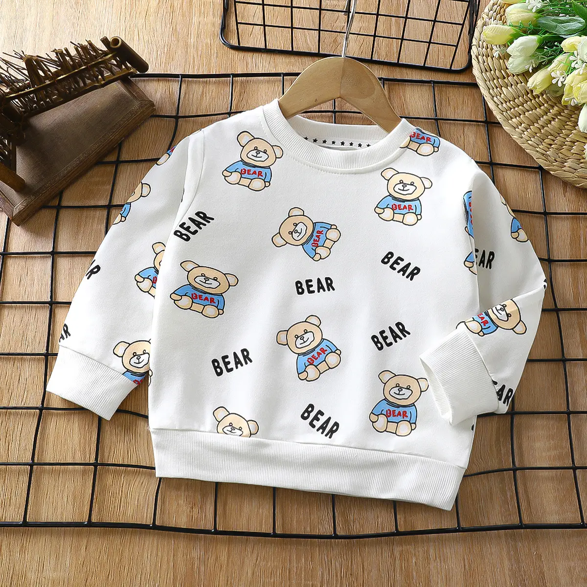 Red Rainbow Graphic Kids Sweatshirt 2025 Cotton - Image 14