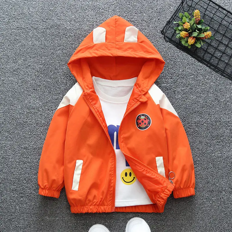 Blue Minion Hooded Zipper Coat for Boys Spring 2025 - Image 6