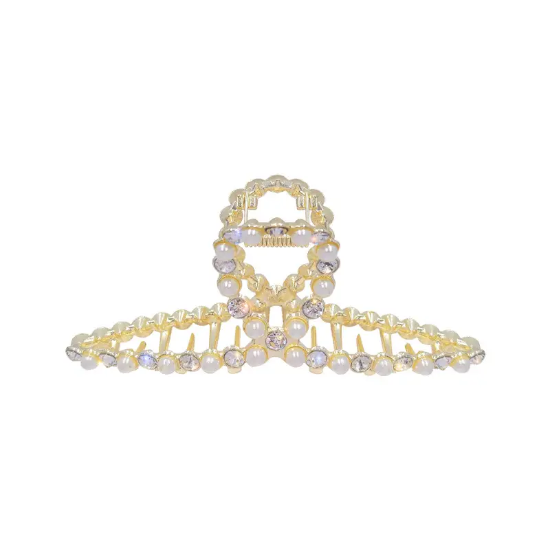 Pearl Hairpin Clip for Women Large Plate - Image 18