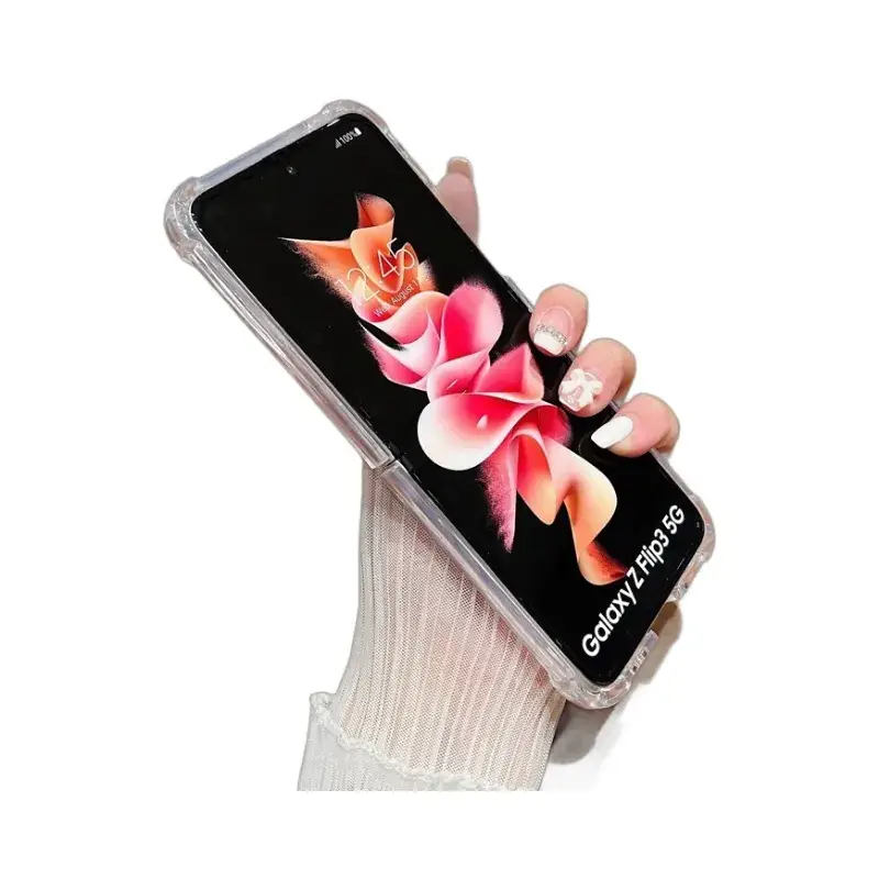 Flip Phone Case Zflip5/4/3 Foldable Tpu Protective Cover - Image 5
