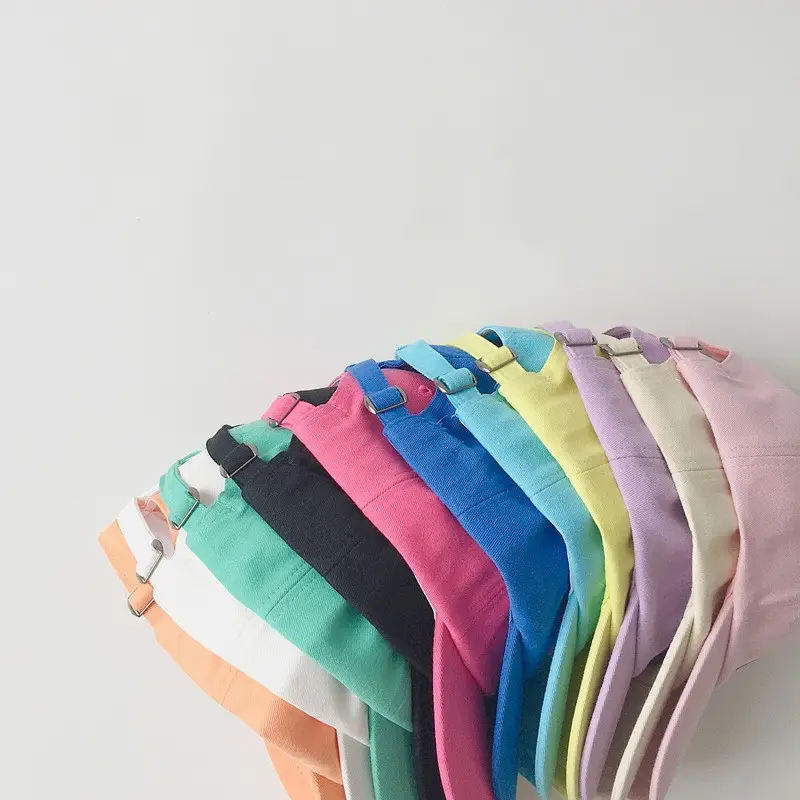 Baby Cap Smiley Embroidered Spring Autumn Multi Color
