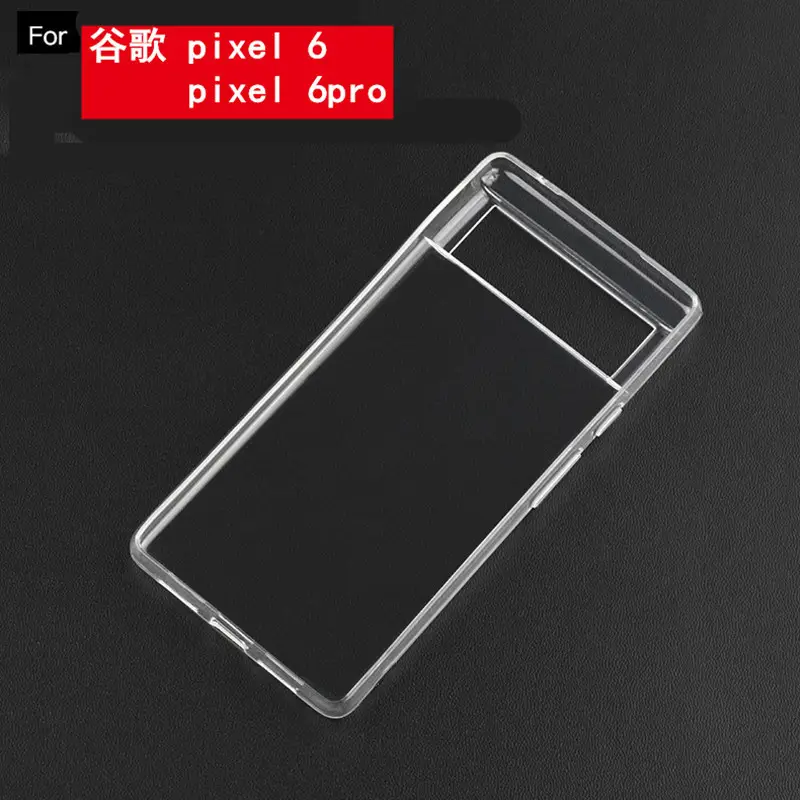 Transparent Google Pixel 6 Pro Soft Rubber Case 5xl