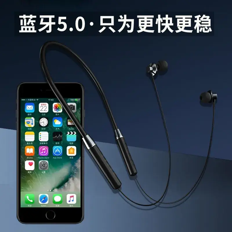 Wireless Bluetooth Headphones with Noise Cancellation & Red Design - Image 5