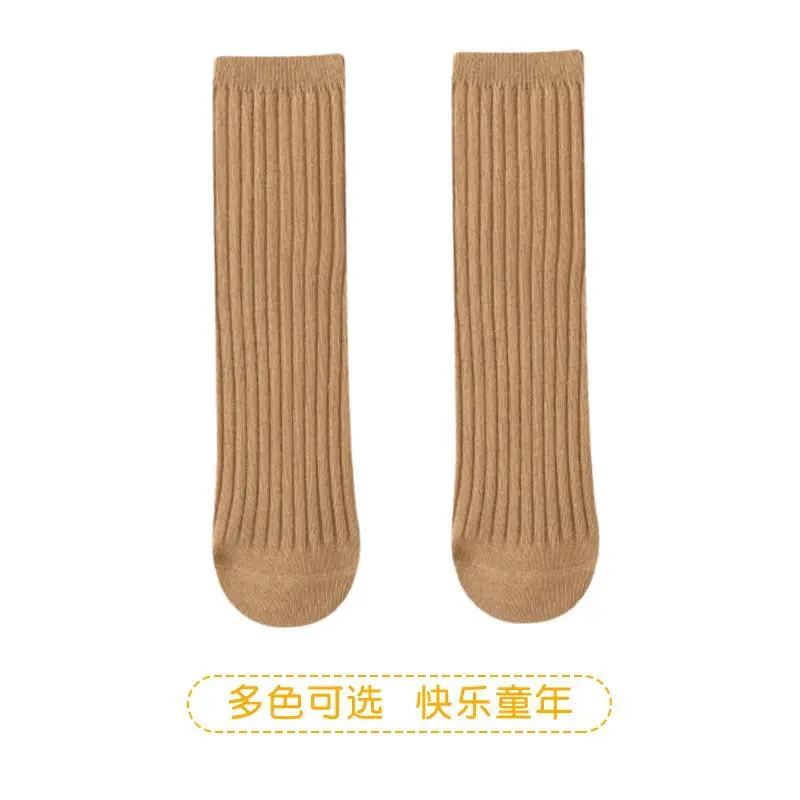 2025 Summer Double-Needle Stockings Green Cotton Baby Socks - Image 13