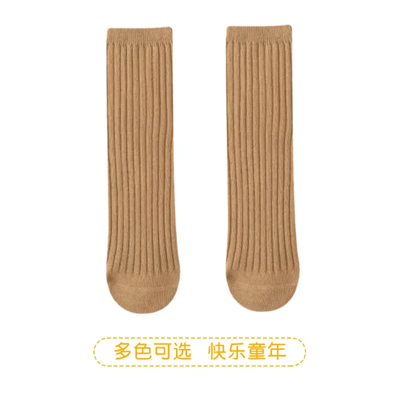 2025 Summer Double-Needle Stockings Green Cotton Baby Socks - Image 14