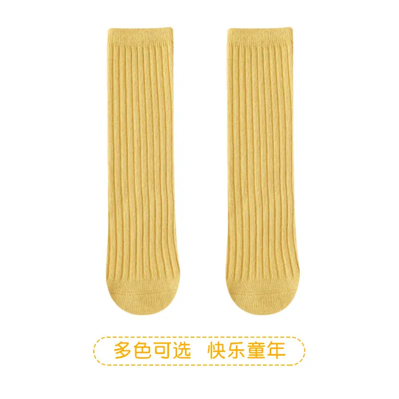 2025 Summer Double-Needle Stockings Green Cotton Baby Socks - Image 18
