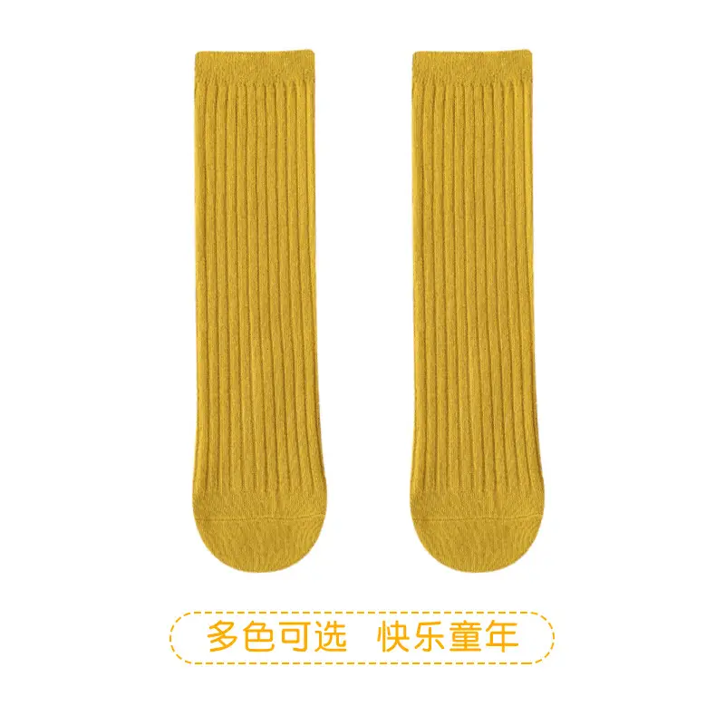 2025 Summer Double-Needle Stockings Green Cotton Baby Socks - Image 20