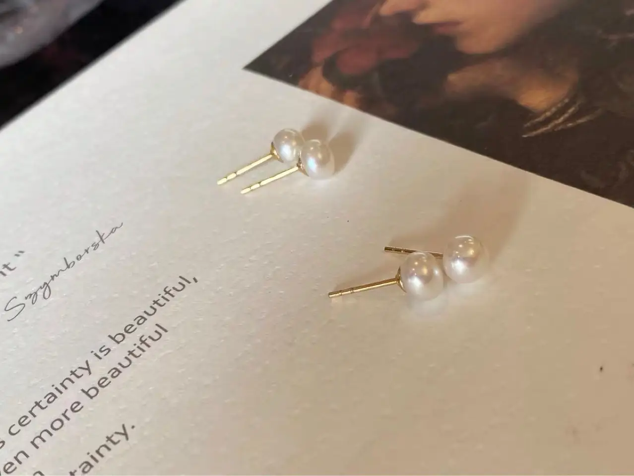 S925 Natural Pearl Earrings for Women — feature 5
