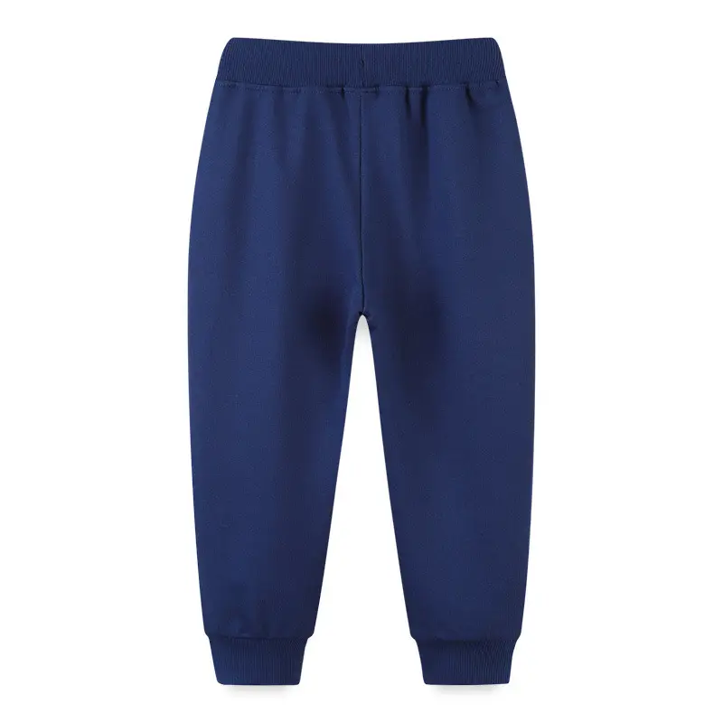Blue Wool Knee-Length Pants for Boys Autumn Wear - Image 3