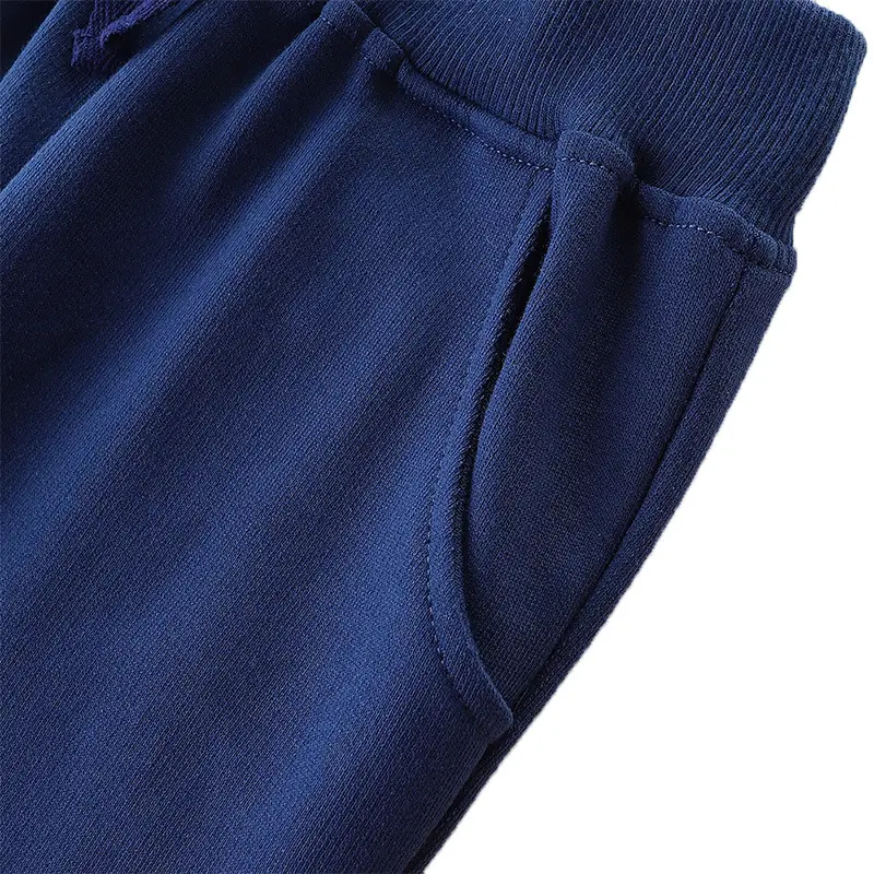 Blue Wool Knee-Length Pants for Boys Autumn Wear - Image 4