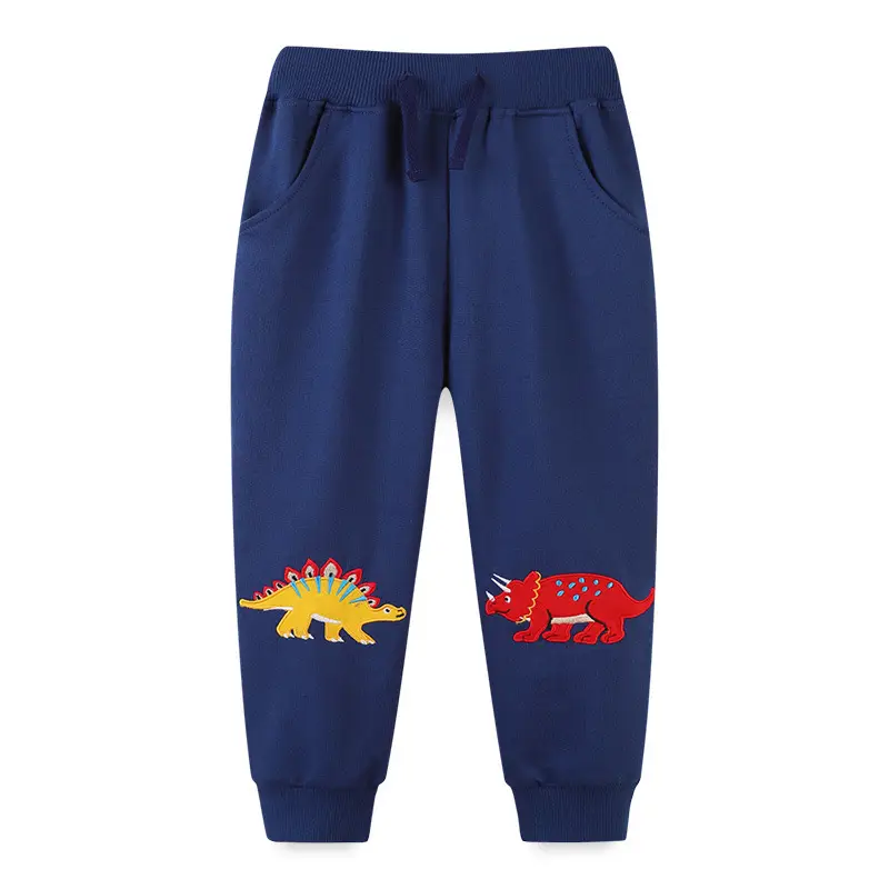 Blue Wool Knee-Length Pants for Boys Autumn Wear - Image 6