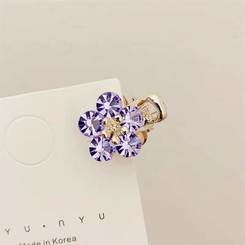Crystal Flower Side Hairpin for Women 2022 New - Image 15