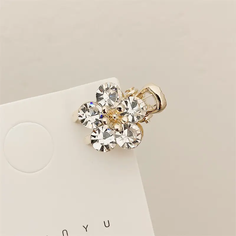 Crystal Flower Side Hairpin for Women 2022 New - Image 16