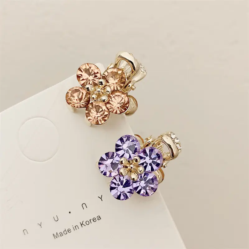 Crystal Flower Side Hairpin for Women 2022 New - Image 17