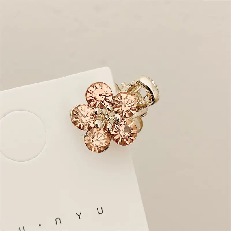 Crystal Flower Side Hairpin for Women 2022 New - Image 4