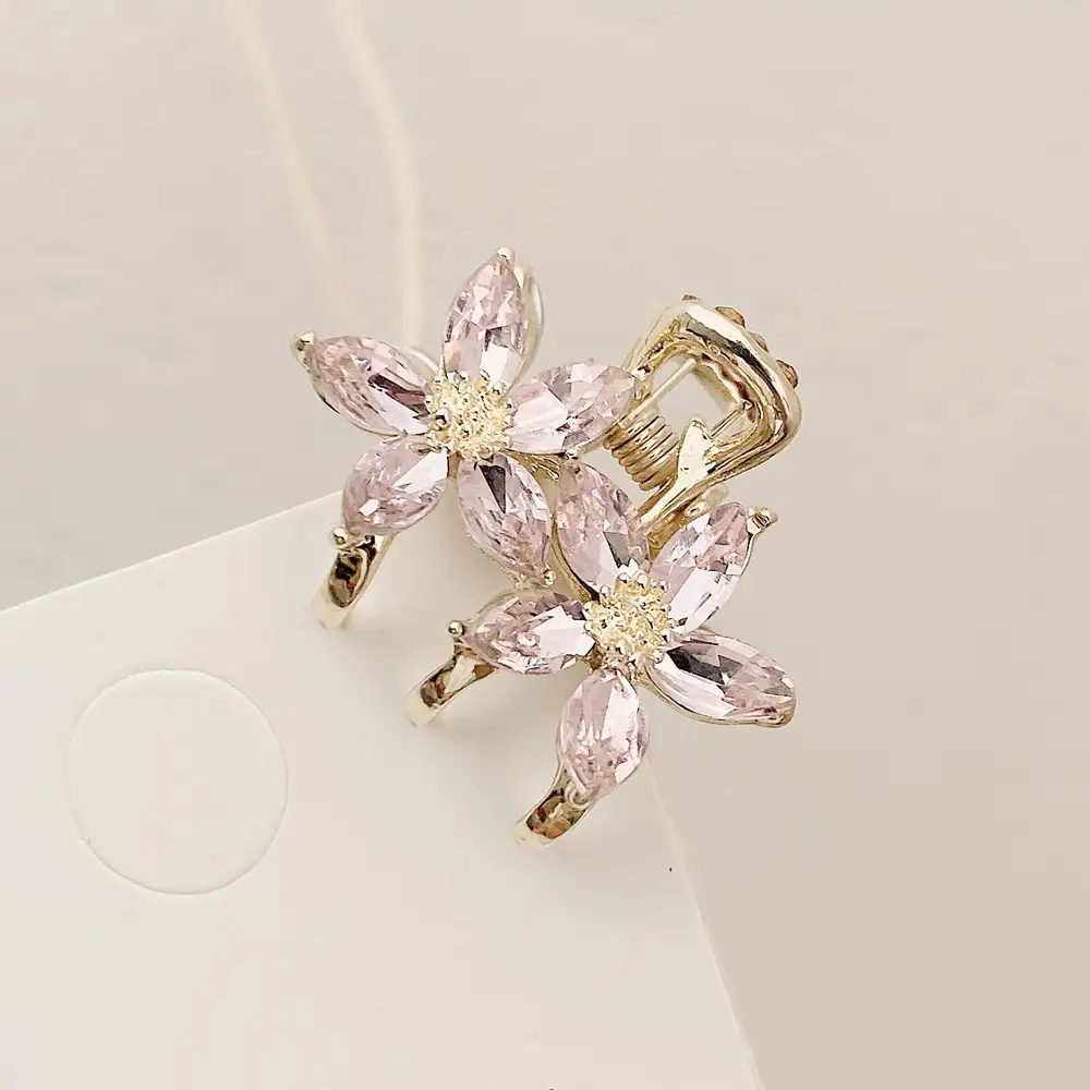 Crystal Flower Side Hairpin for Women 2022 New - Image 7