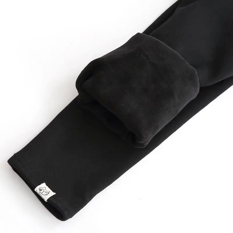 Women's Fleece Lined Warm Leggings Navy Blue