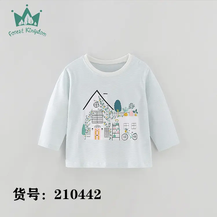 Kids Red Striped One Piece T-Shirt Long Sleeve Cotton - Image 17