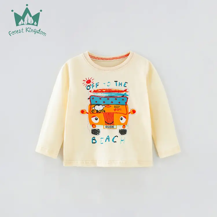 Kids Red Striped One Piece T-Shirt Long Sleeve Cotton - Image 6