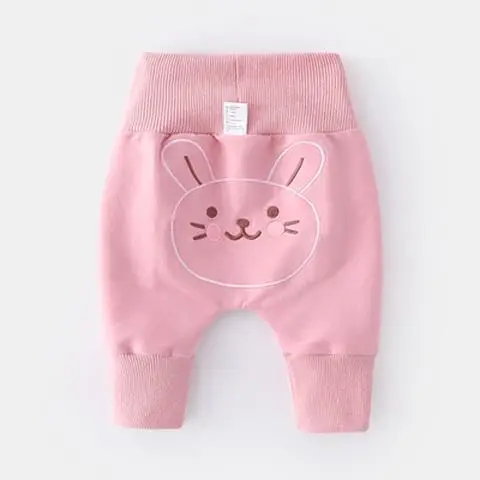 Baby Cotton Pants Big Fart Western Style Mid Waist - Image 12