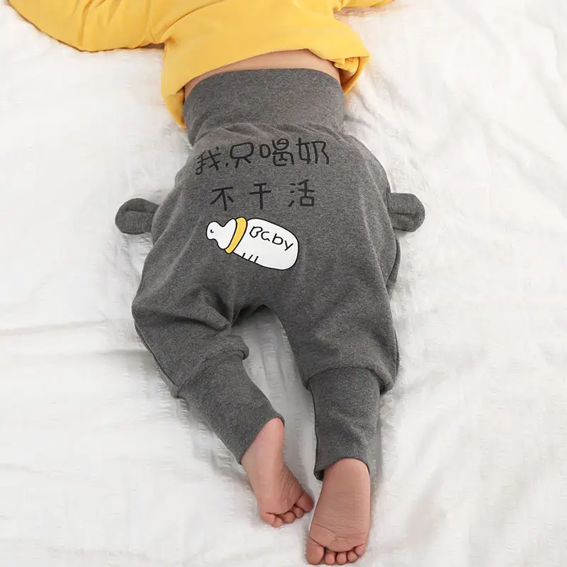 Baby Cotton Pants Big Fart Western Style Mid Waist - Image 13