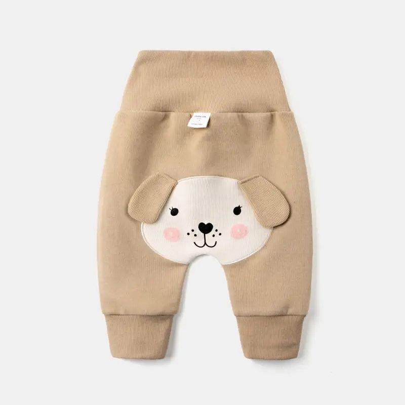 Baby Cotton Pants Big Fart Western Style Mid Waist - Image 3