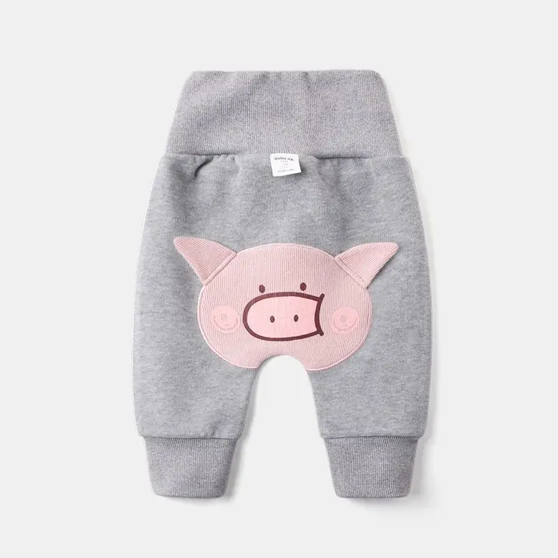 Baby Cotton Pants Big Fart Western Style Mid Waist - Image 5