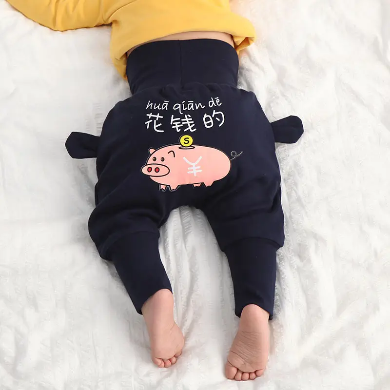 Baby Cotton Pants Big Fart Western Style Mid Waist - Image 8