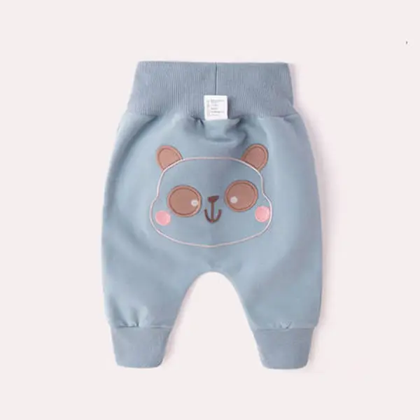 Baby Cotton Pants Big Fart Western Style Mid Waist - Image 9
