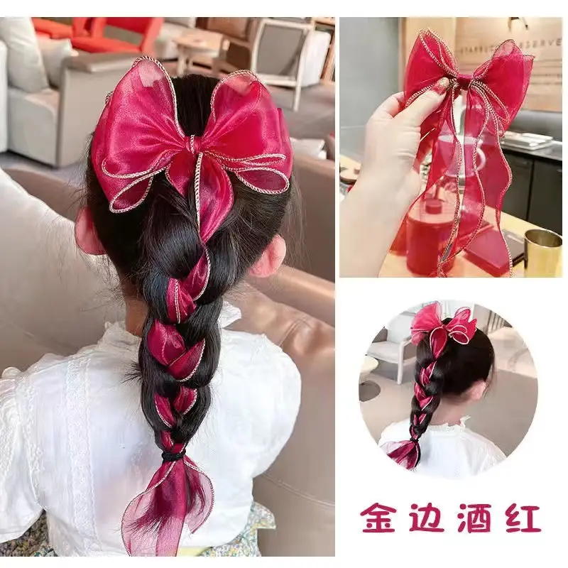 Fairy Pearl Bow Hairband for Girls Women - Image 6