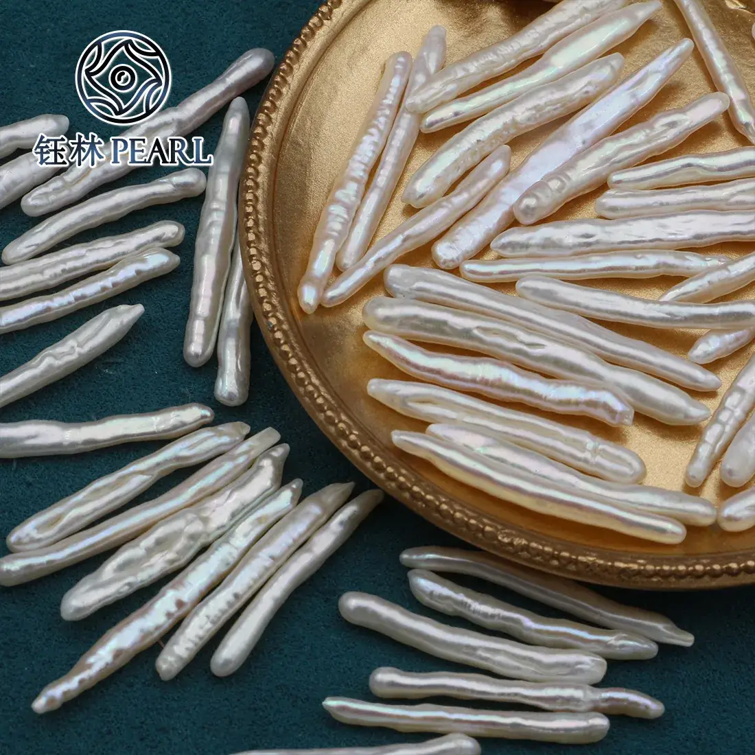 Natural Shaped Fresh Water Pearl Long Toothpicks Wholesale - Image 5