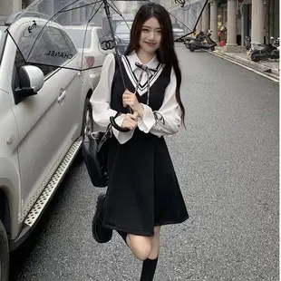 Women Long Sleeve Tie Belt Coat Black Fat Size — feature 13