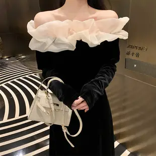 Women Long Sleeve Tie Belt Coat Black Fat Size — feature 22