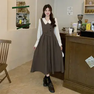 Women Long Sleeve Tie Belt Coat Black Fat Size — feature 38