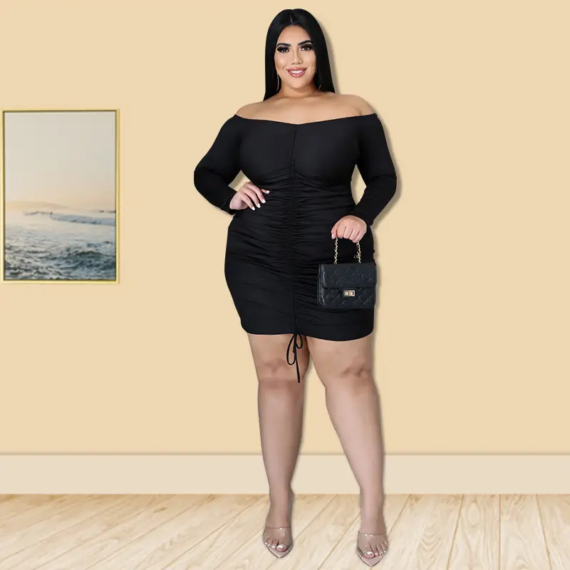 21861 Cross-Border Large Size Women's Dress