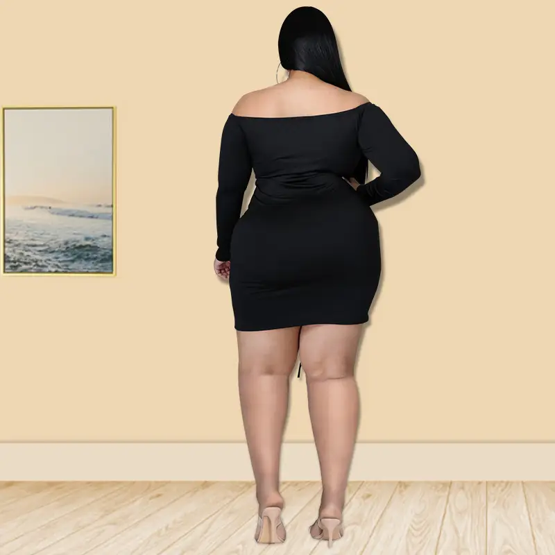 21861 Cross-Border Large Size Women's Dress