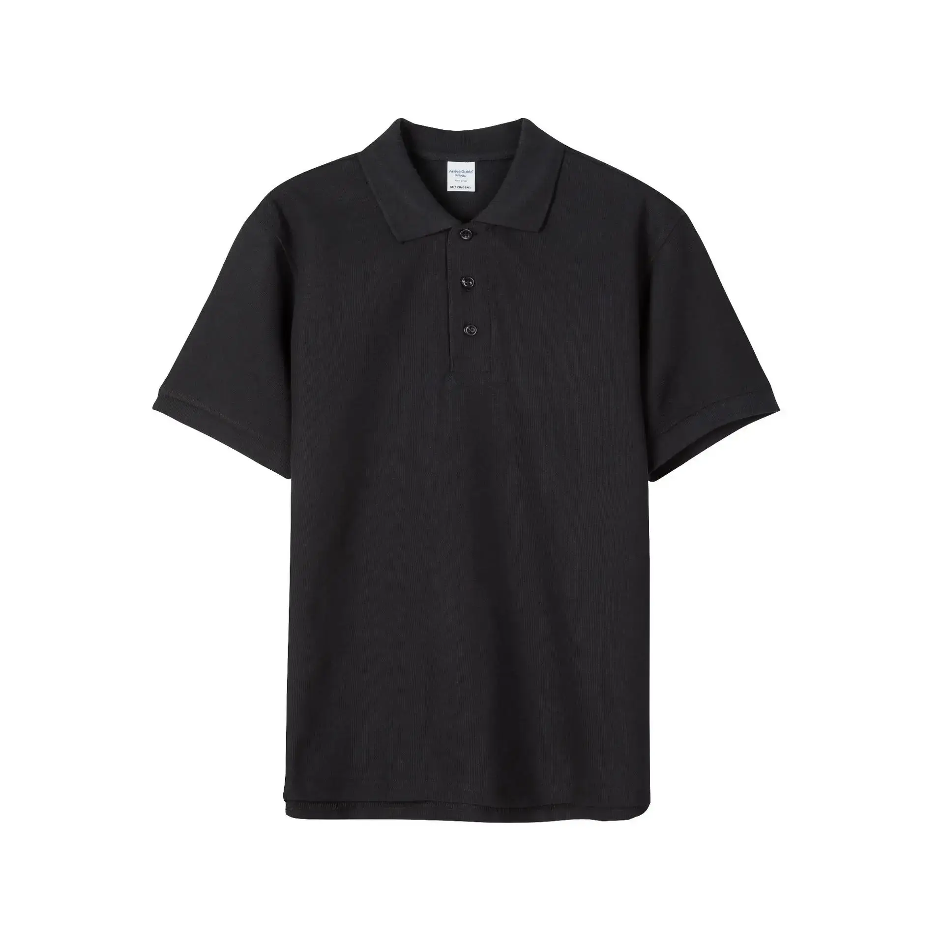 Black Polo Shirt for Men CVC230 G