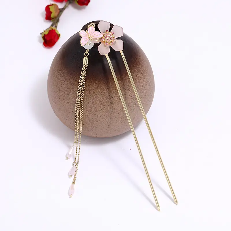 Ancient Alloy Tassel Hairpin for Women - Image 14