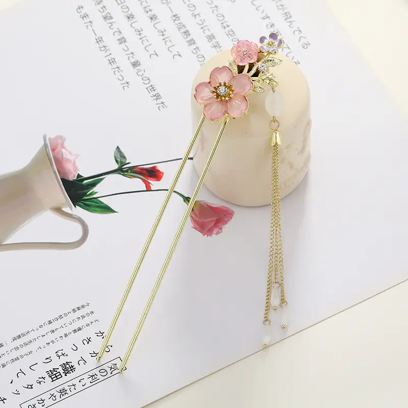 Ancient Alloy Tassel Hairpin for Women - Image 21
