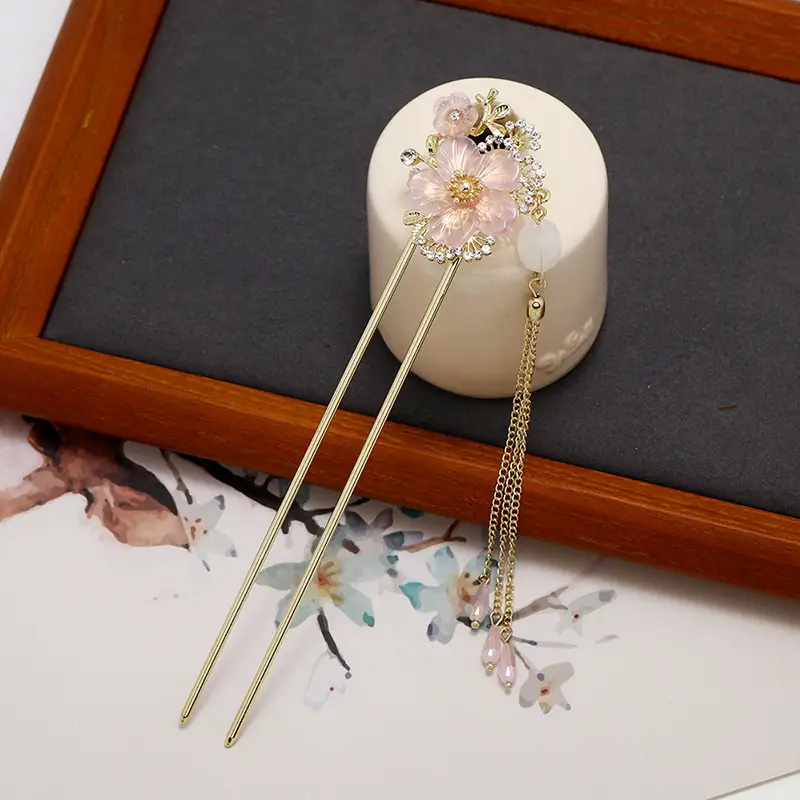 Ancient Alloy Tassel Hairpin for Women - Image 5