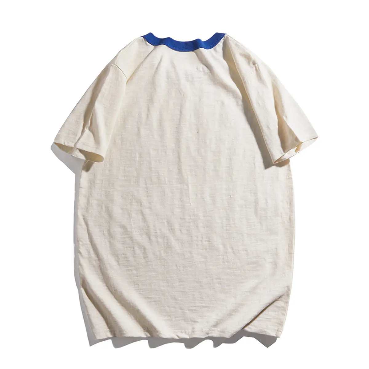 Men Summer T-Shirt Pure Cotton 80s Print - Image 3