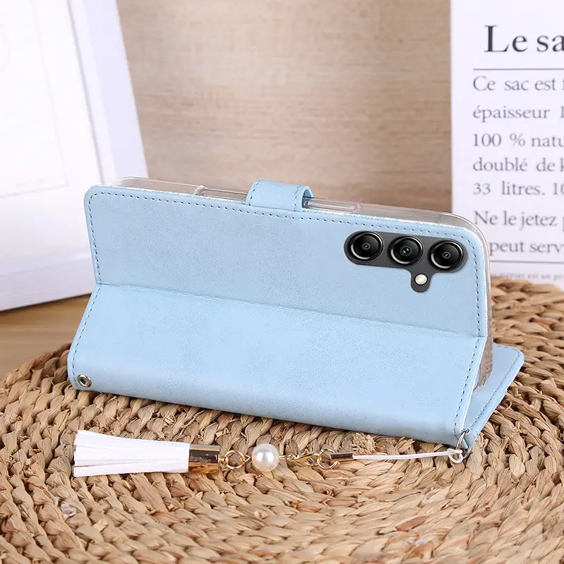 Galaxy S24 Ultra Magnetic Anti Drop Leather Case - Image 10