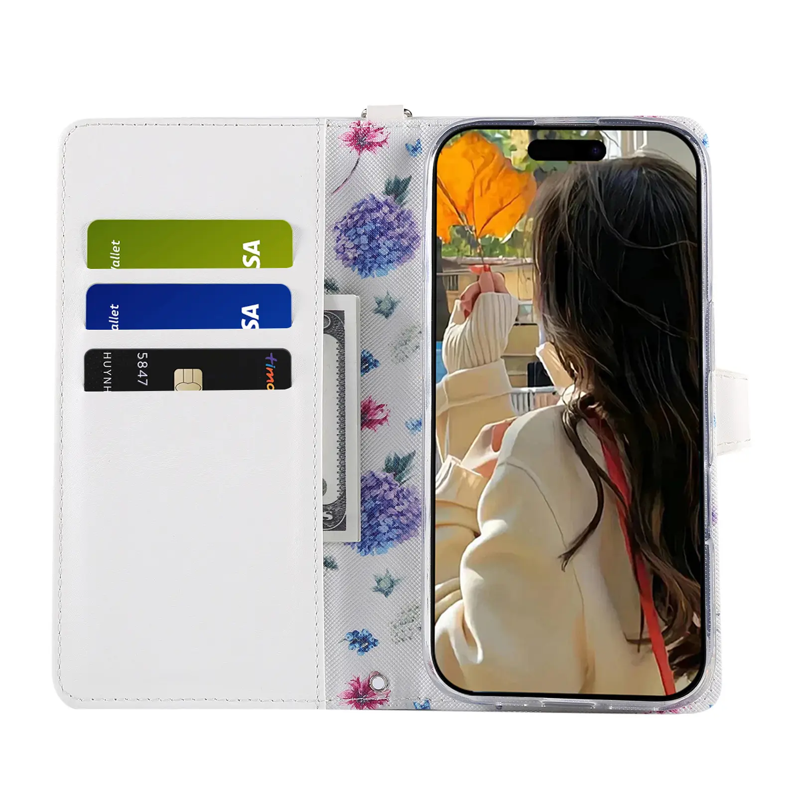 Galaxy S24 Ultra Magnetic Anti Drop Leather Case - Image 11