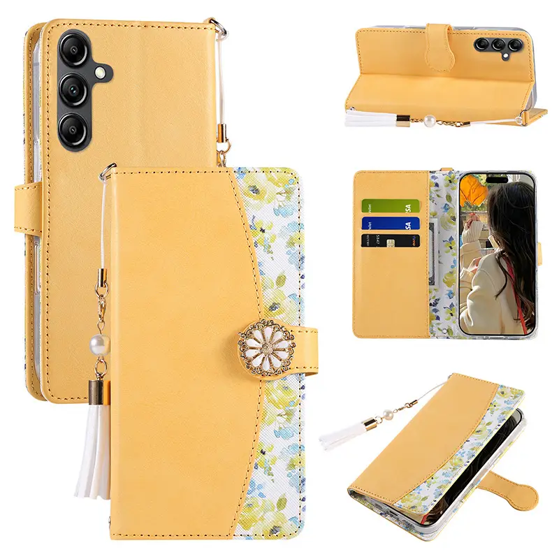 Galaxy S24 Ultra Magnetic Anti Drop Leather Case - Image 3